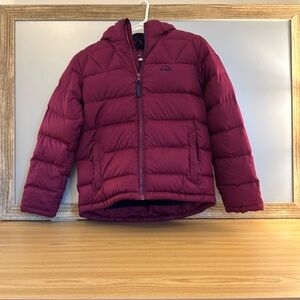 Girls L.L. Bean puffer jacket